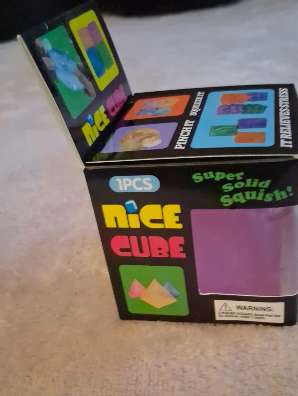Kids Learning Toy - Pink Super Solid Squish